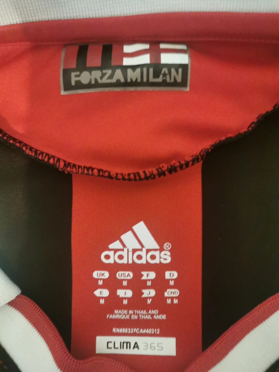 Adidas AC Milan Soccer Jersey - photo 2