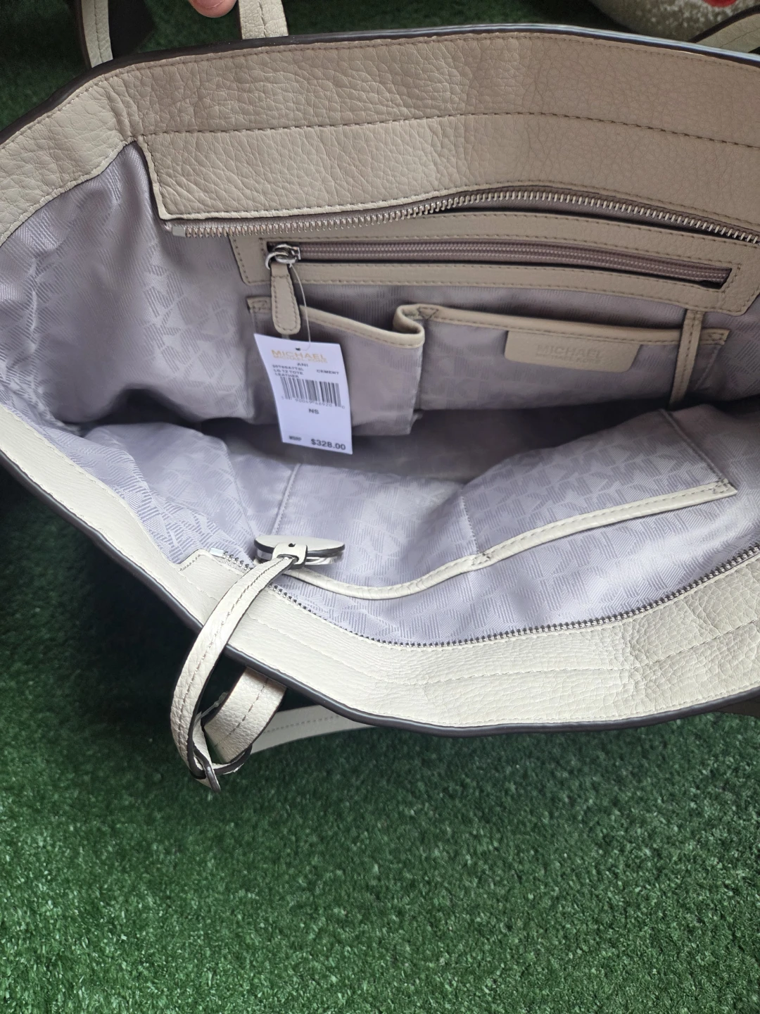 Michael Kors Ani Large Tote - Cement