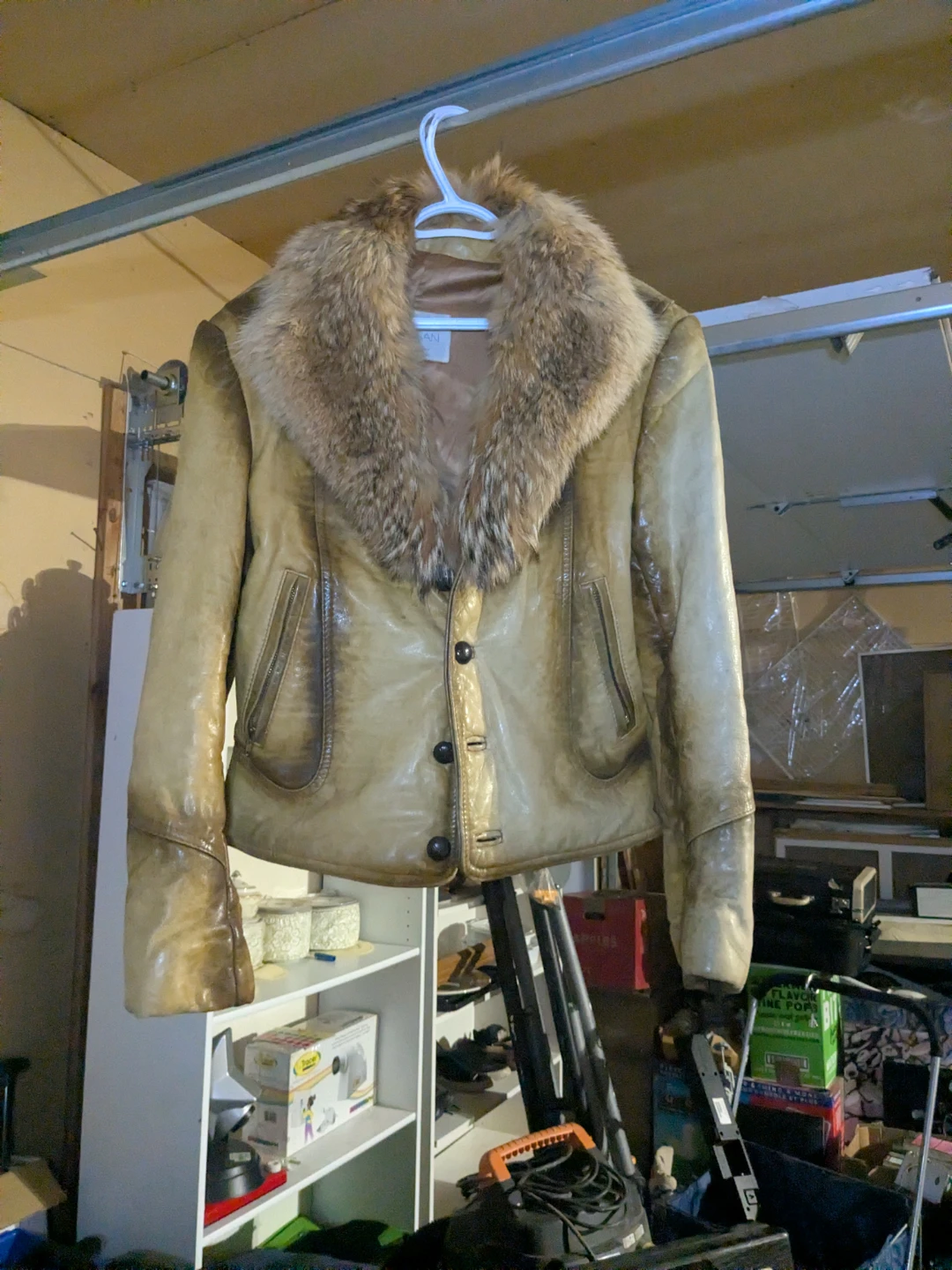Collection D'Artisan Leather Ranch Wolf Jacket