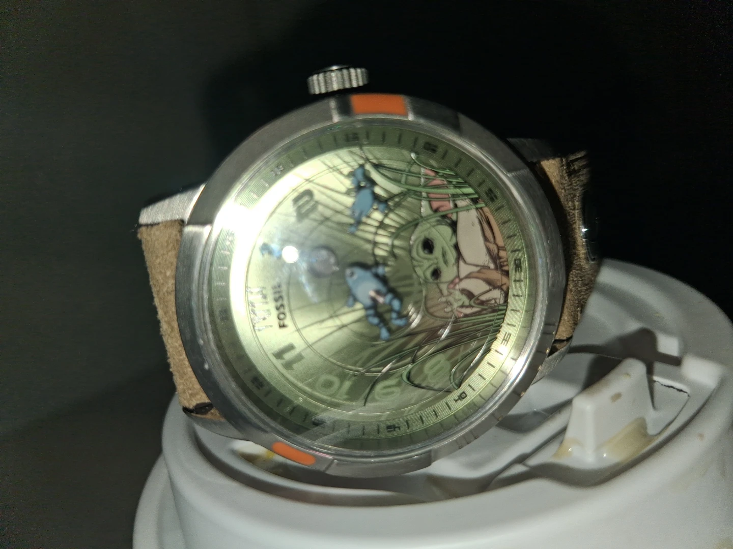 Fossil Star Wars The Mandalorian Grogu Watch LE1244SET