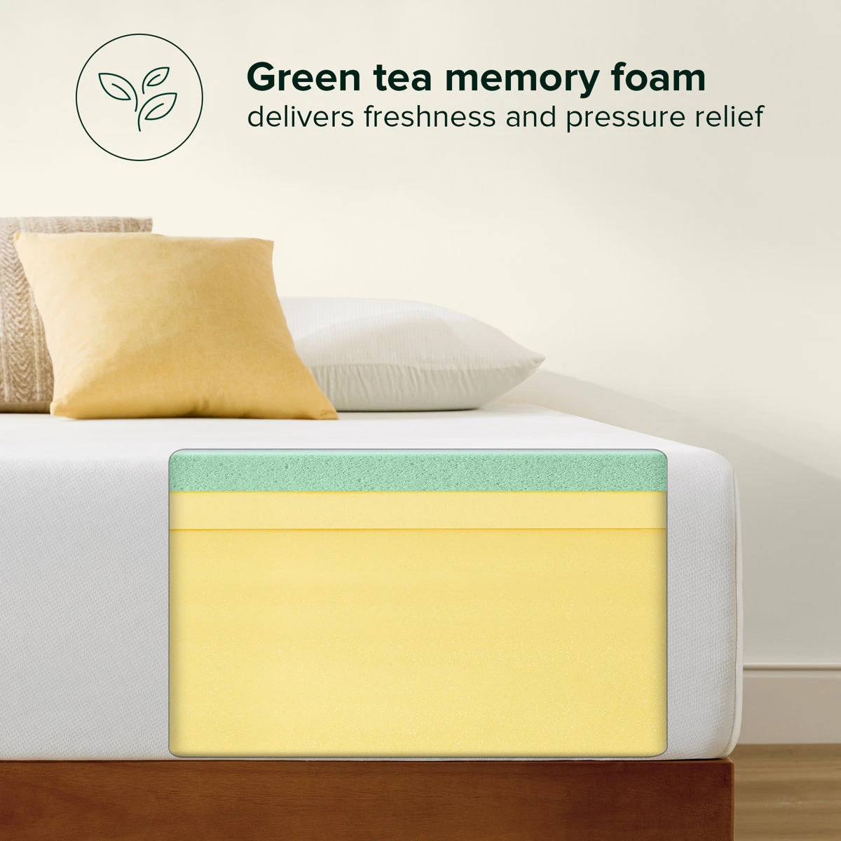 Brand New 12" Queen Medium Wayfair Memory Foam Mattress - photo 4