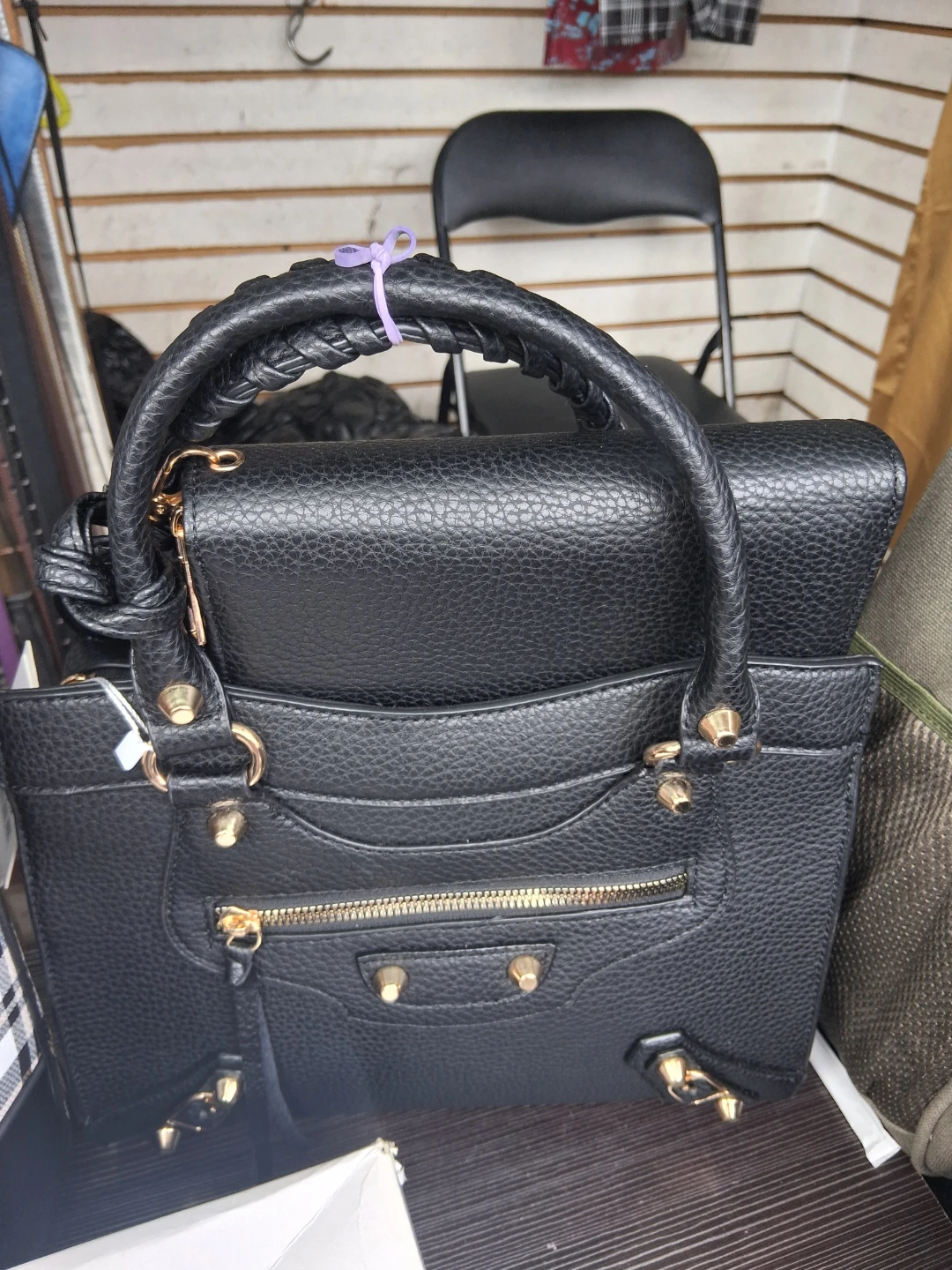 Balenciaga Black City Bag