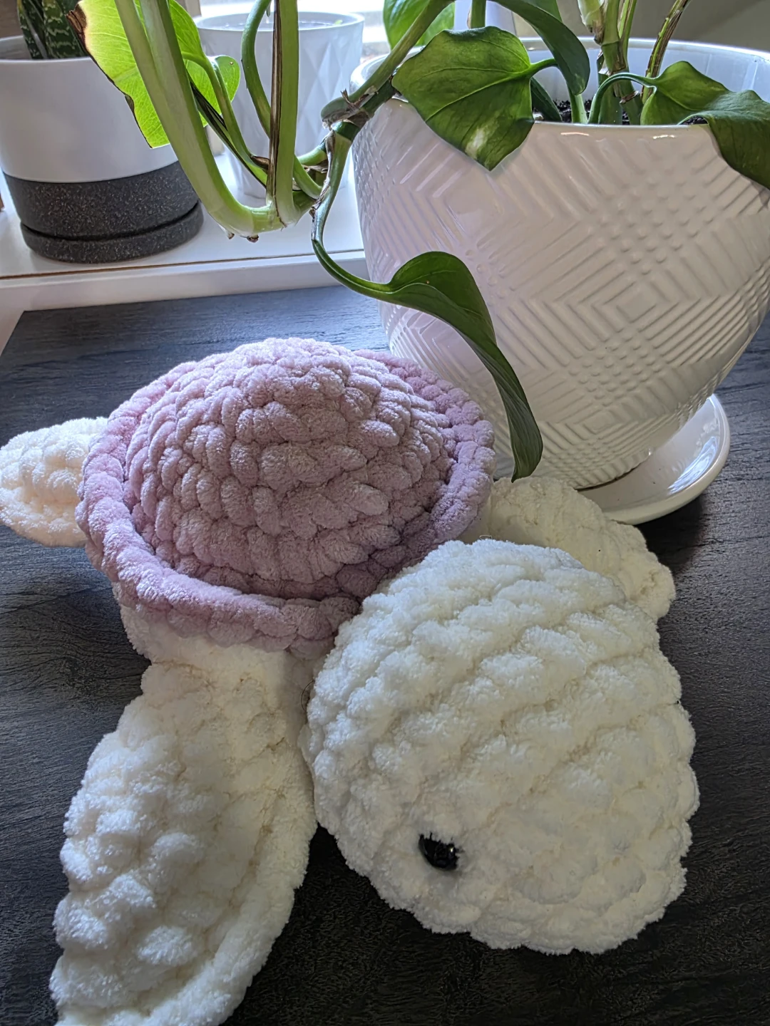 Hamdmade Crochet Amigurumi Small Sea Turtle Plushie