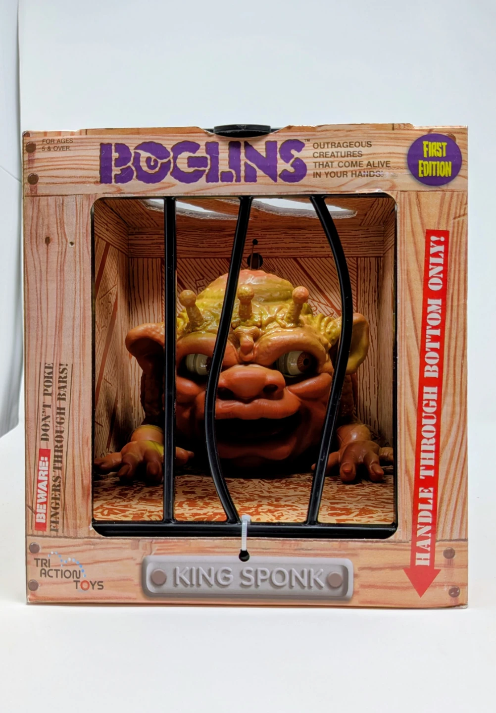 Brand New Boglins King Sponk & Vlad Hand Puppets