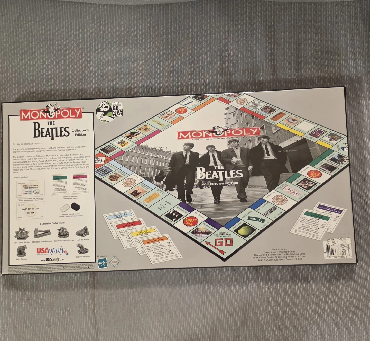 NEW The Beatles Collector's Edition Monopoly - photo 2