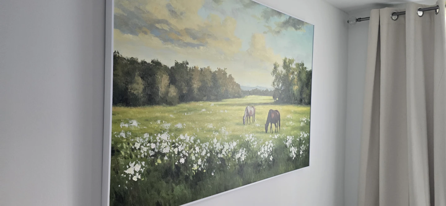 Large Horse Meadow Wall Art - photo 2