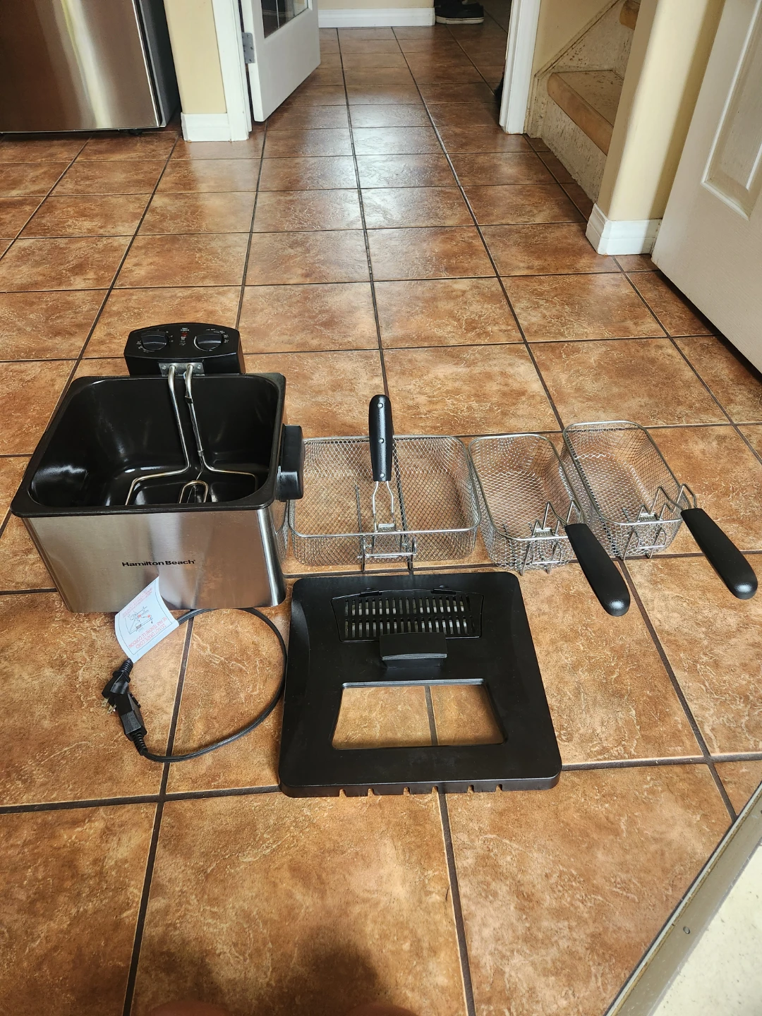 Hamilton Beach Dual Basket Deep Fryer