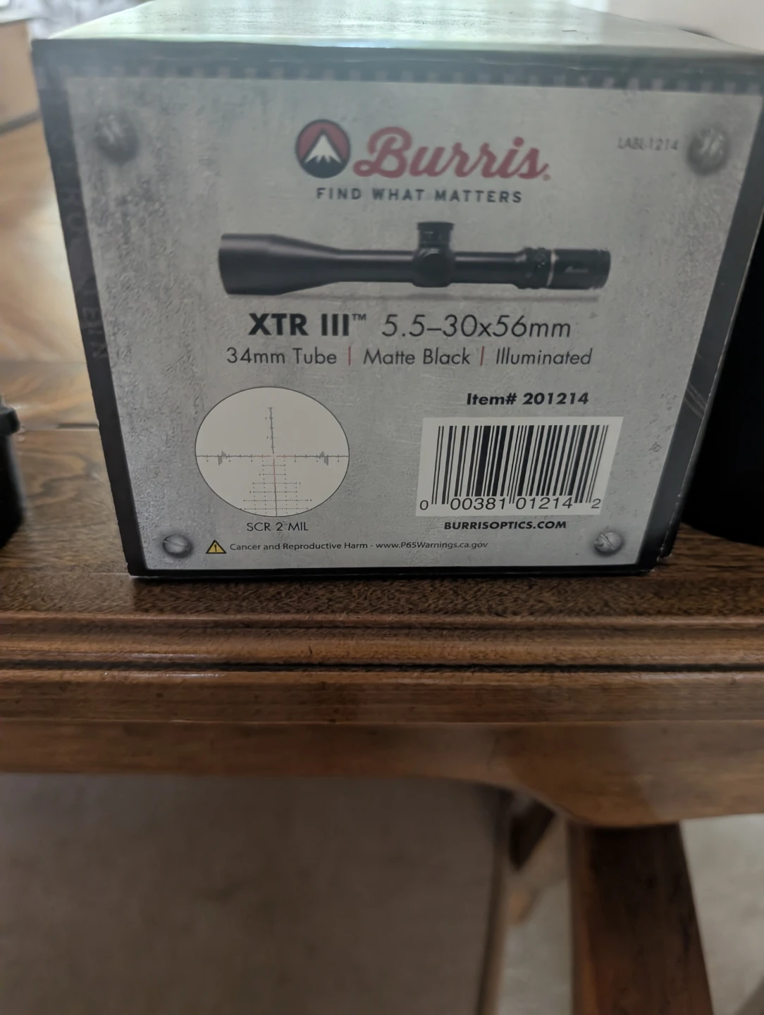Burris XTR III 5.5-30x56mm Riflescope - photo 3