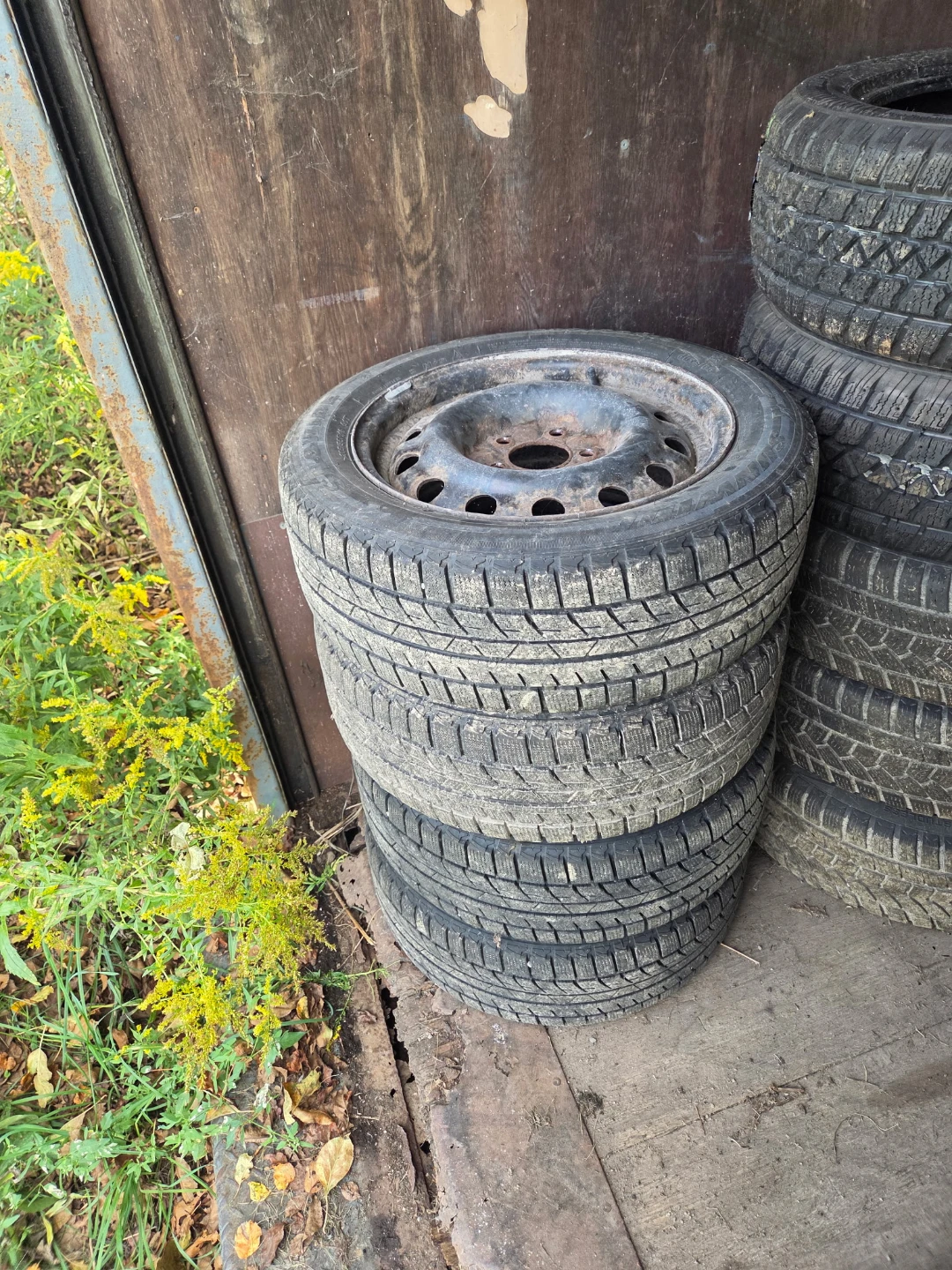 205/55R16 Winter Tires with Steel Rims - photo 2