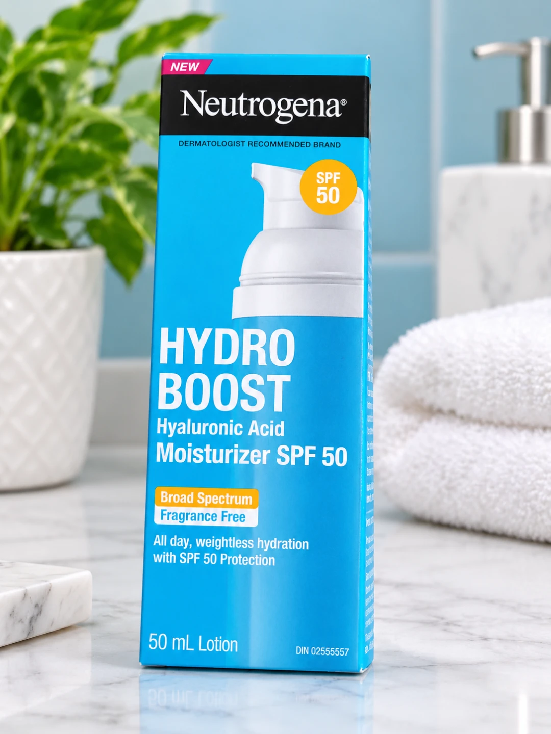 Neutrogena Hydro Boost Hyaluronic Acid Moisturizer SPF 50
