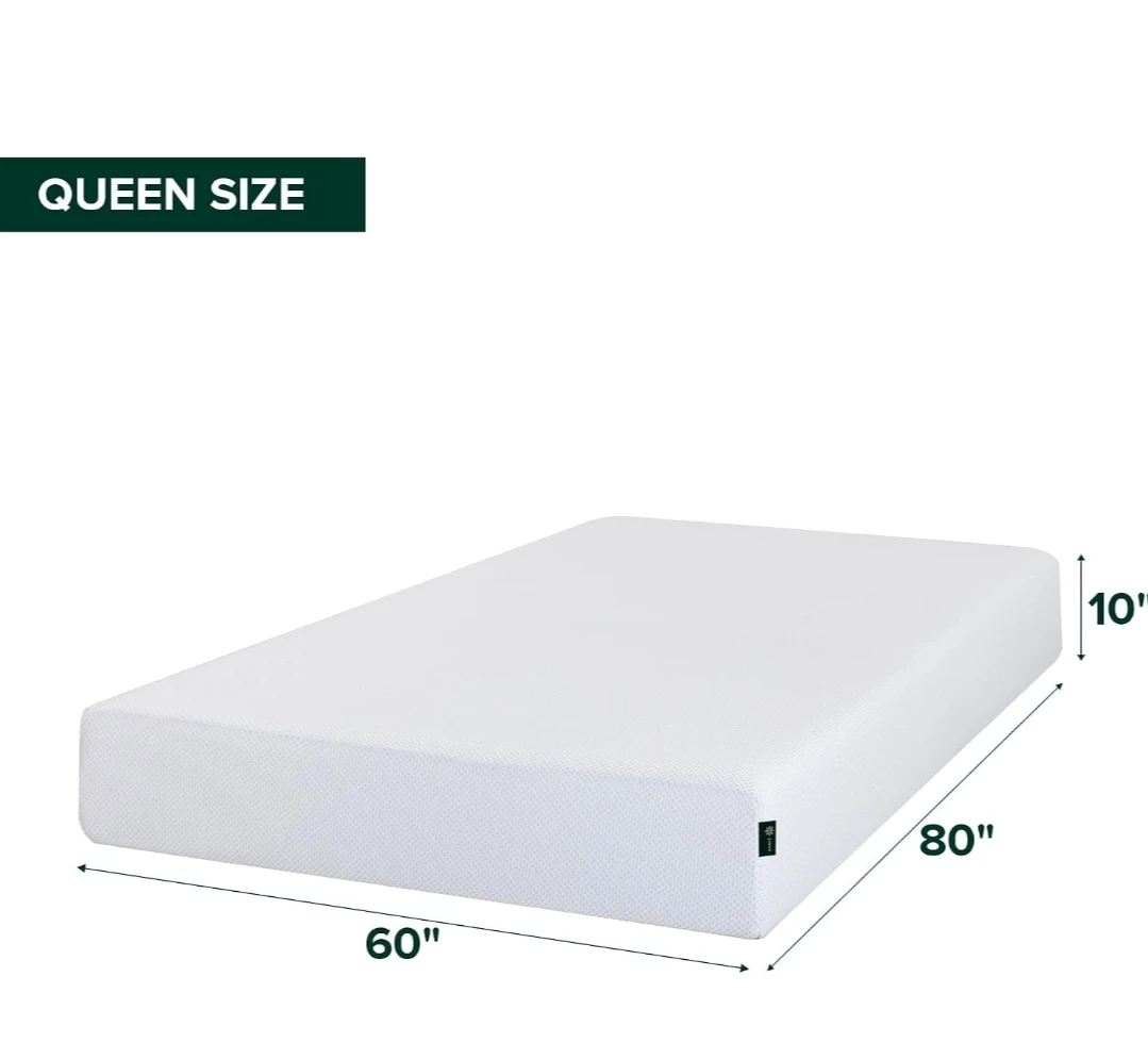 Zinus Green Tea Memory Foam Mattress - Queen