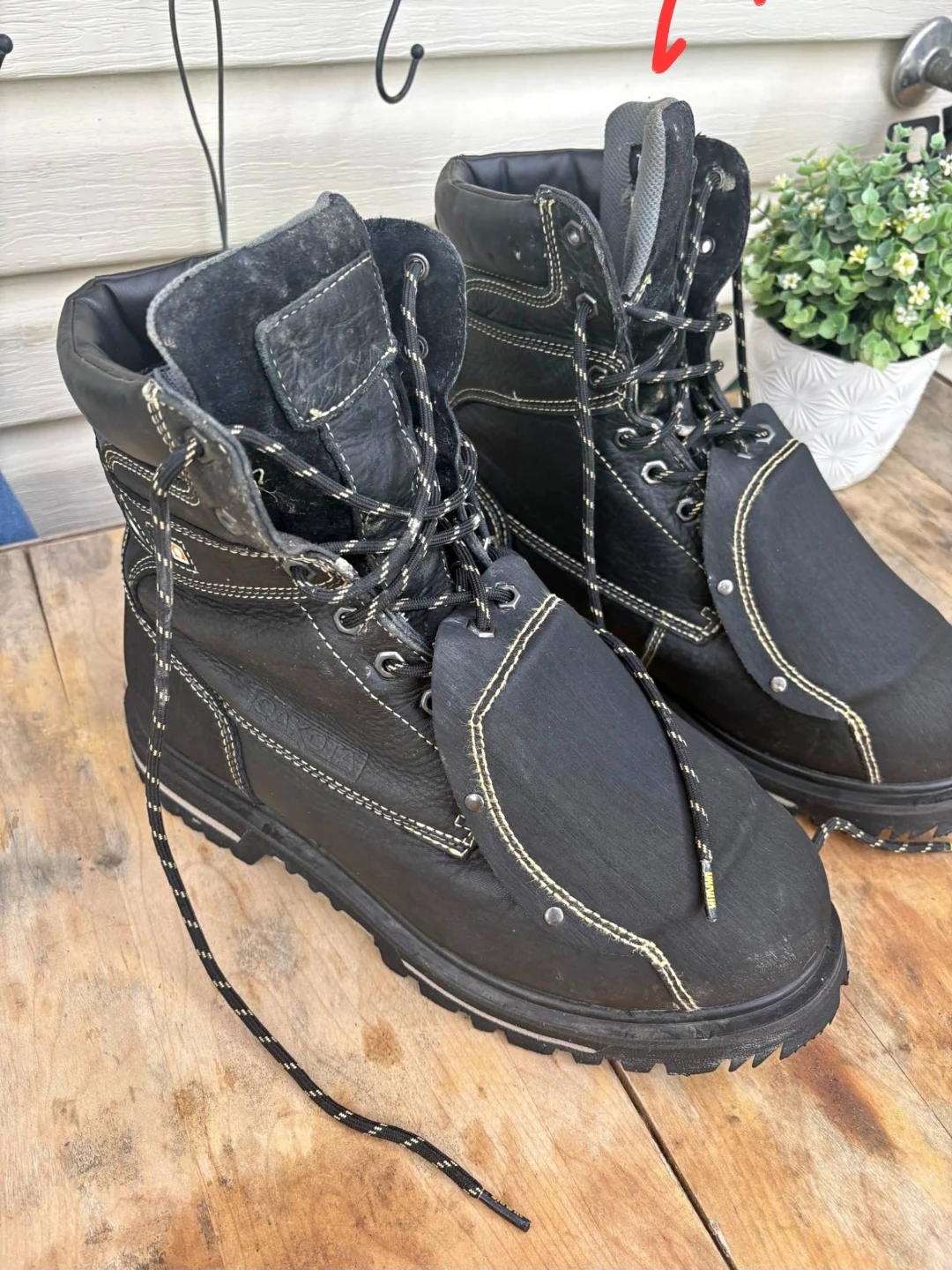 Dakota Black Work Boots - photo 3