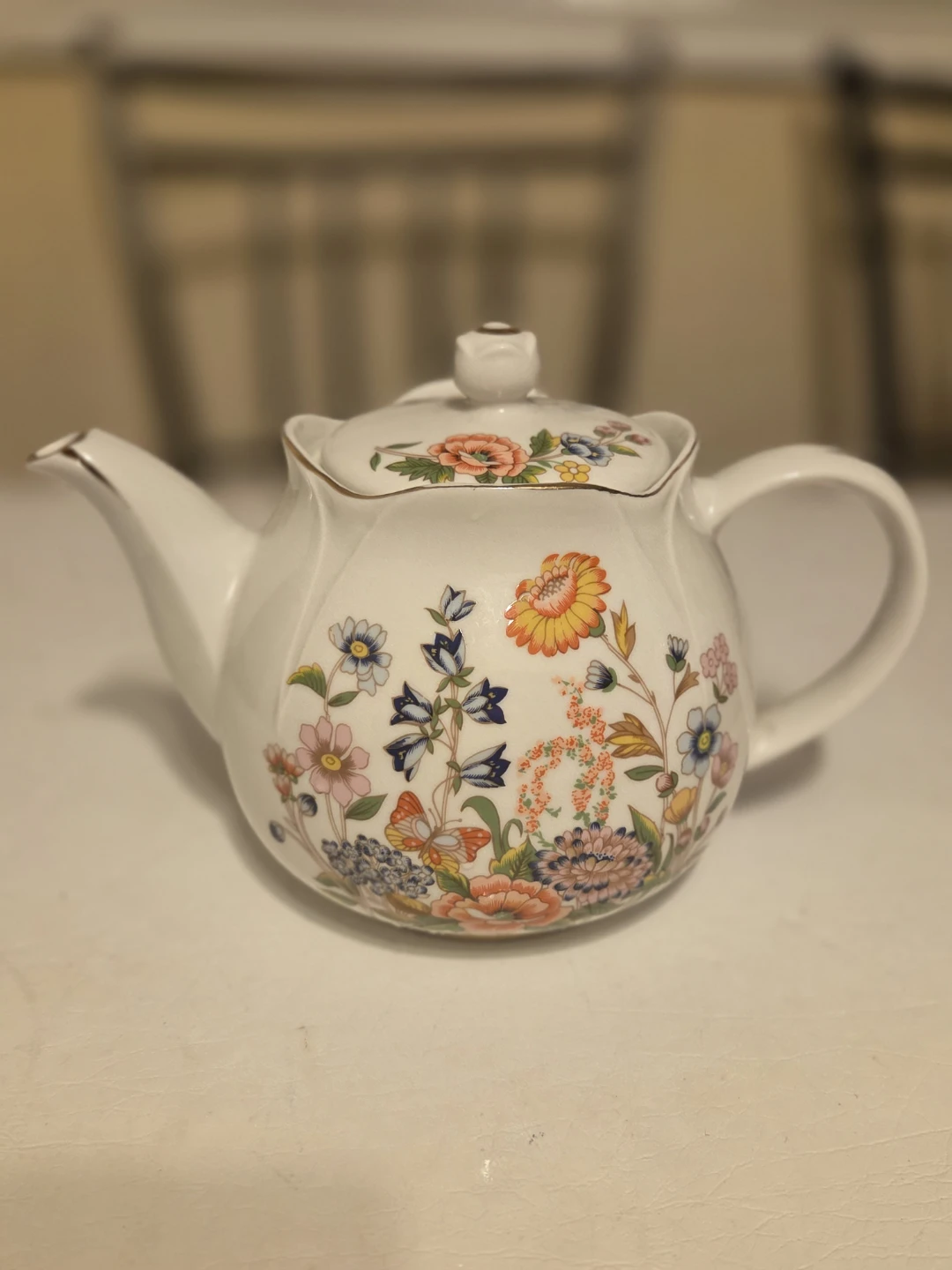 Robinson Design Group Floral Teapot
