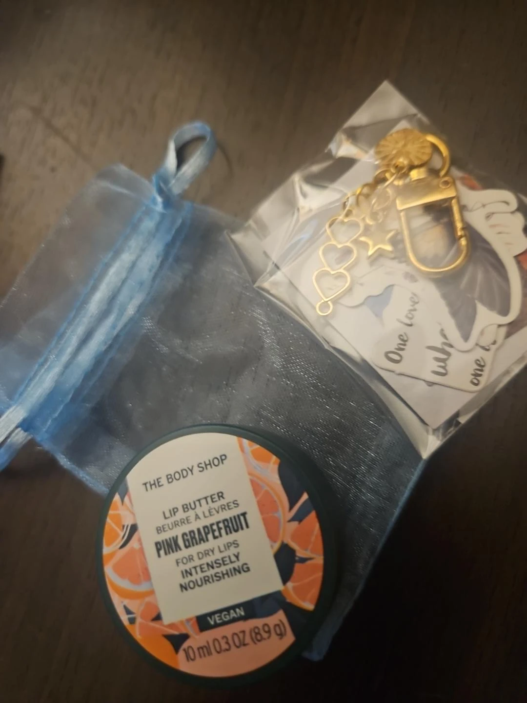 Mini Self-Care Gift Set | Lip Butter + Heart Keychain - photo 4