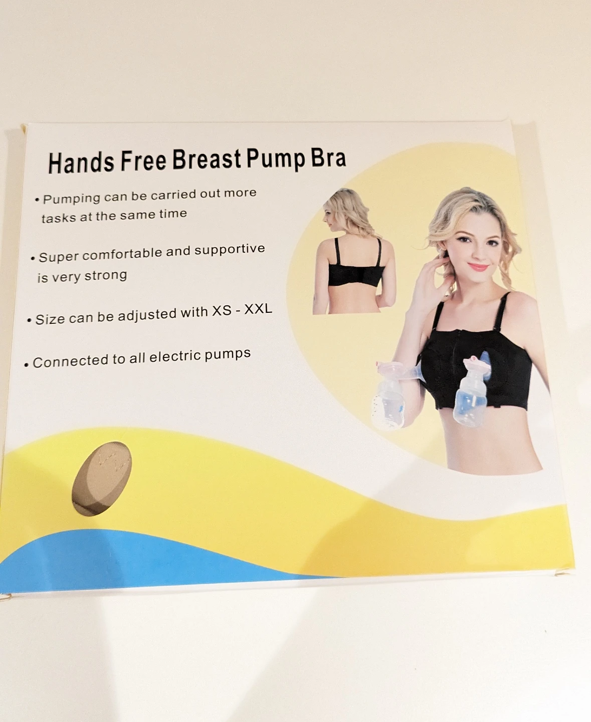 Hands Free Breast Pump Bra XS-XXL
