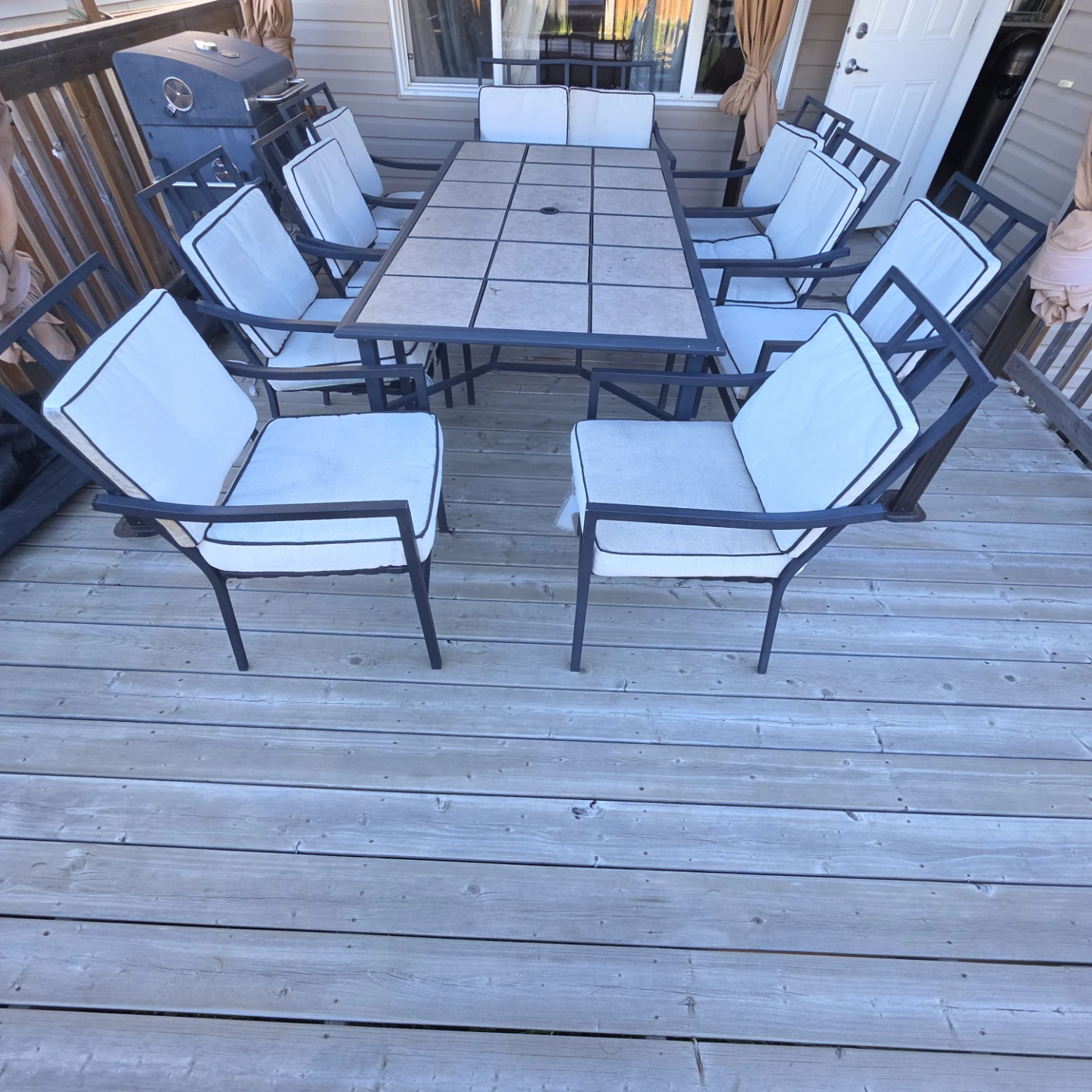 Outdoor Patio Dining Set( 10 seater)