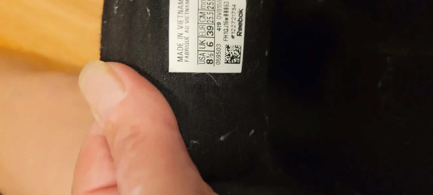 Reebok Black Sneakers Size 8.5 US - photo 5