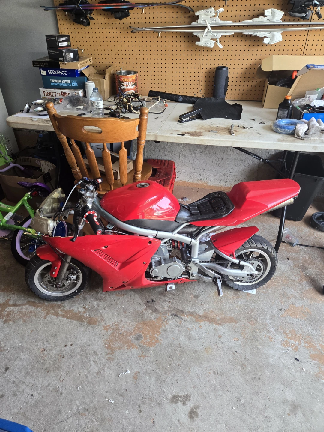X7 Super Pocketbike 55cc — Fully Restored, Fresh Rebuild - photo 2