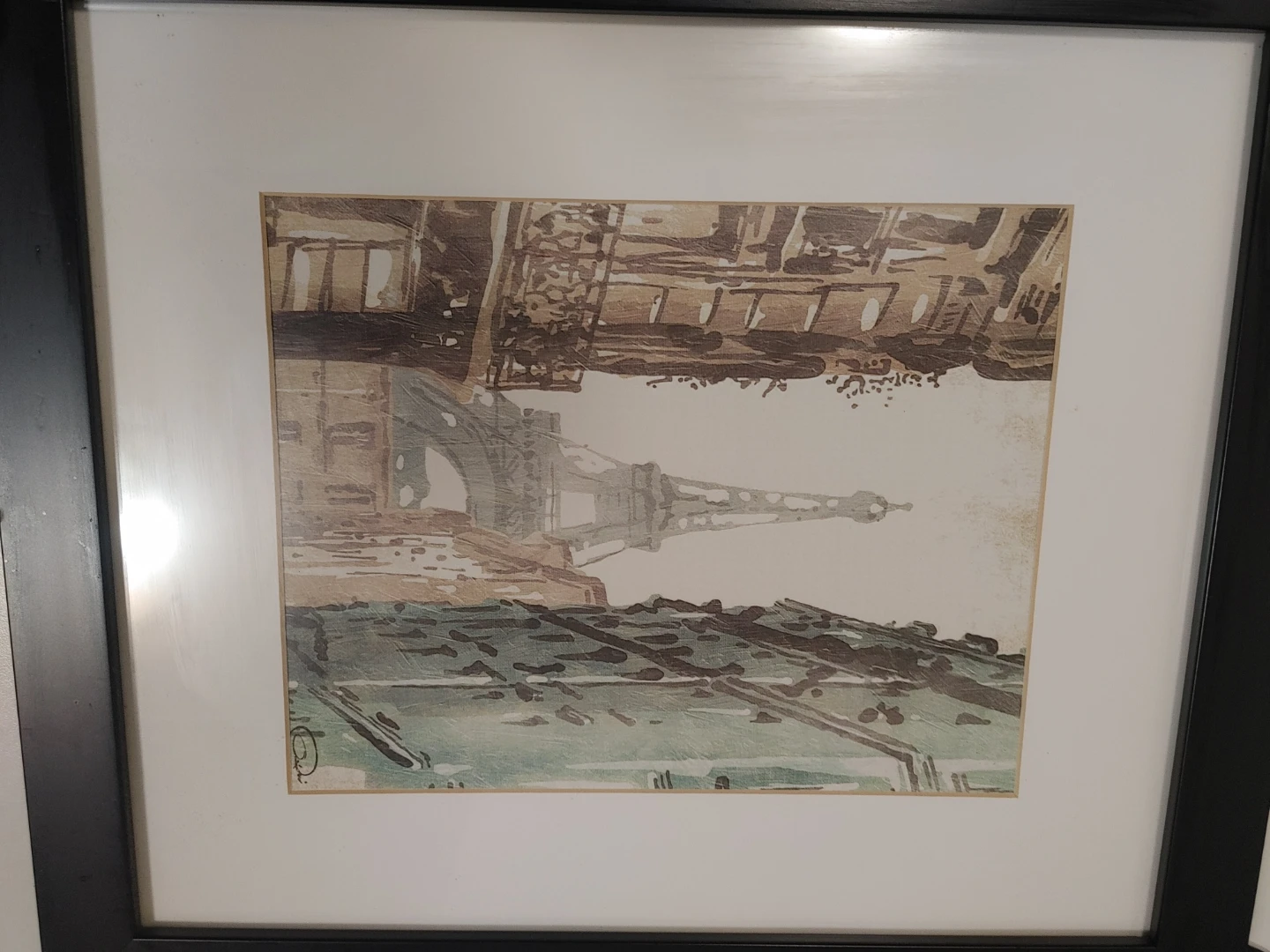 Eiffel Tower Framed Art Print