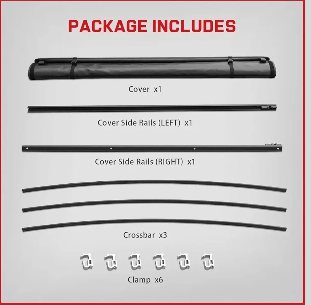 Soft Roll-Up Tonneau Cover 5.5ft Tundra - photo 3