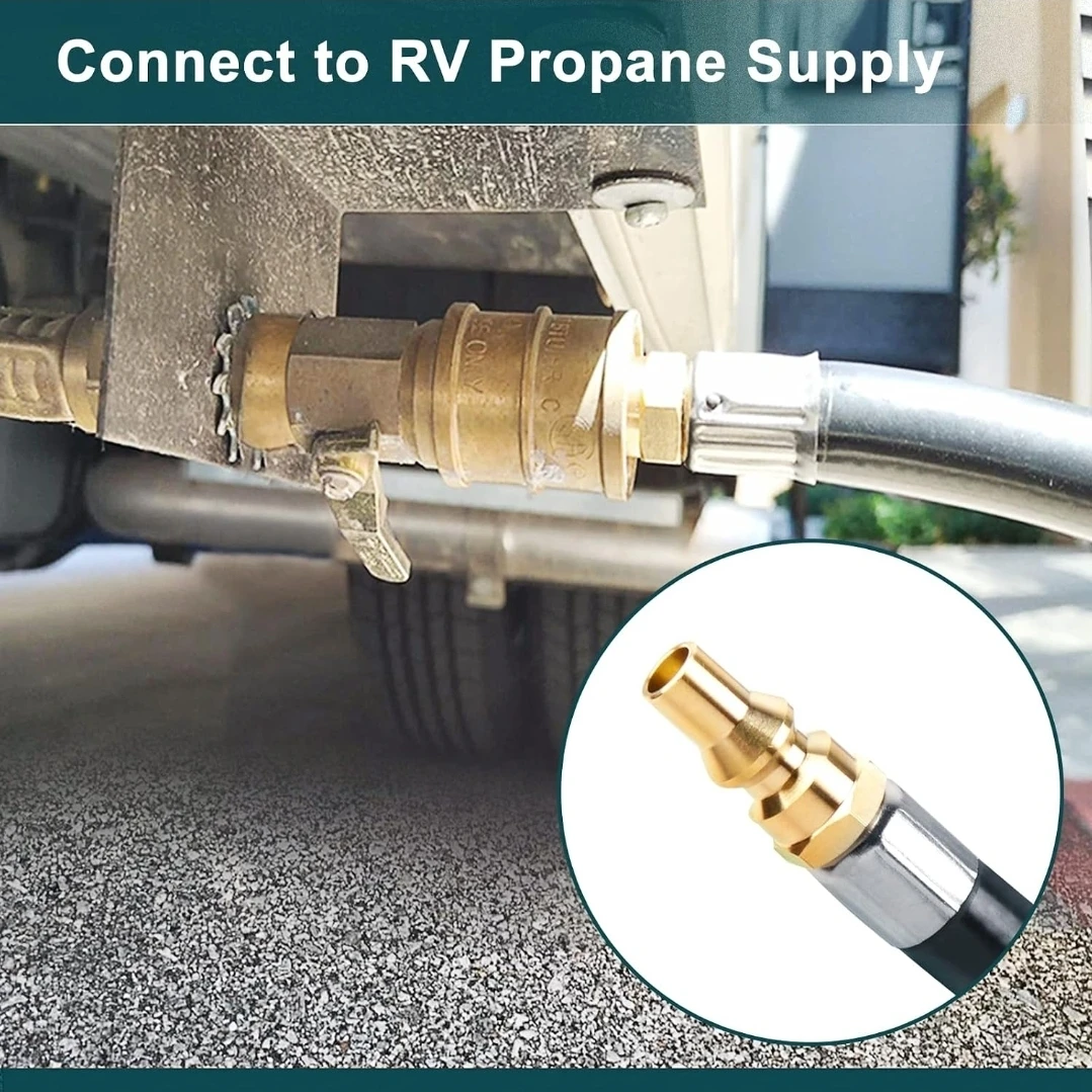 GASPRO 24-Foot RV Quick Connect Propane Hose - photo 4