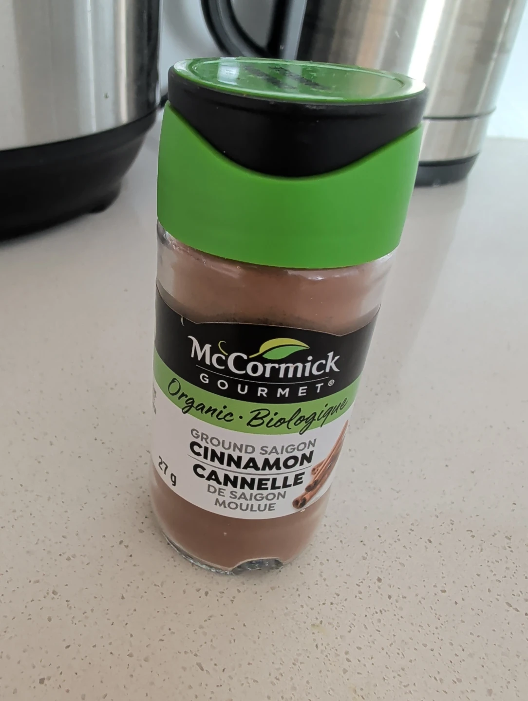 McCormick Gourmet Organic Ground Saigon Cinnamon 27g