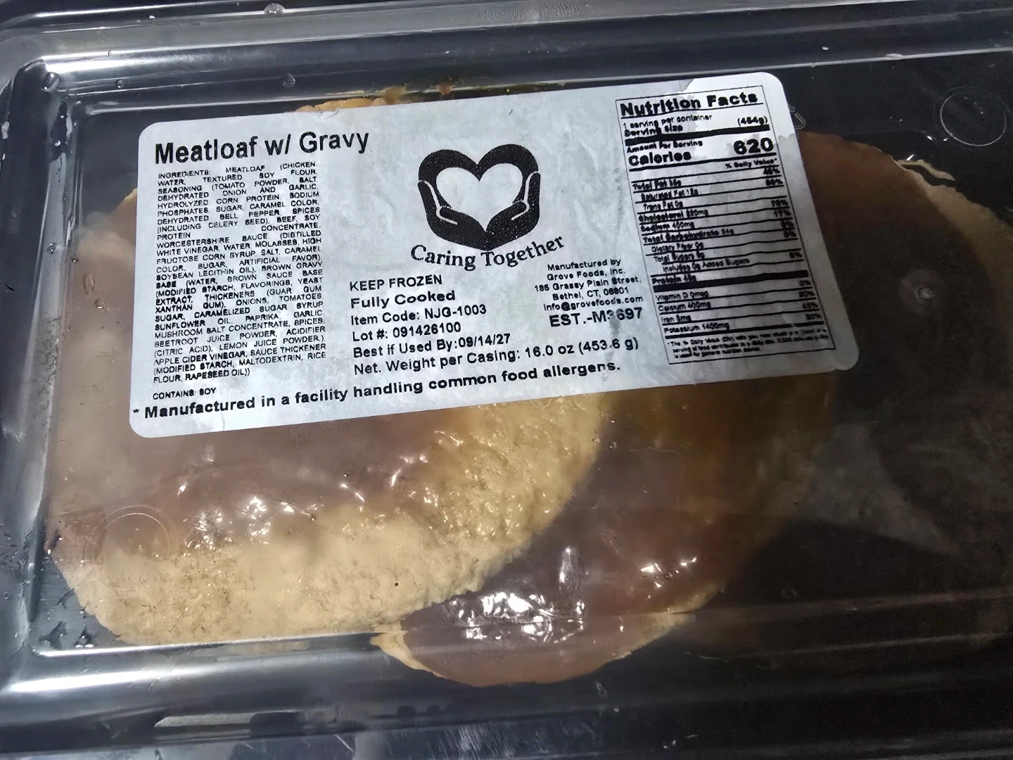 Caring Together Meatloaf w/ Gravy - photo 2