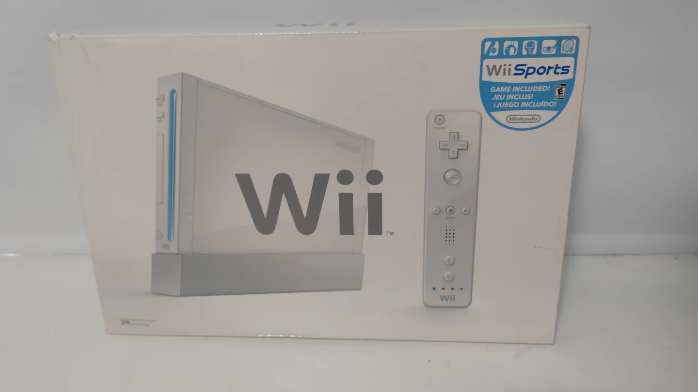 Nintendo Wii console (GameCube backwards) - photo 2