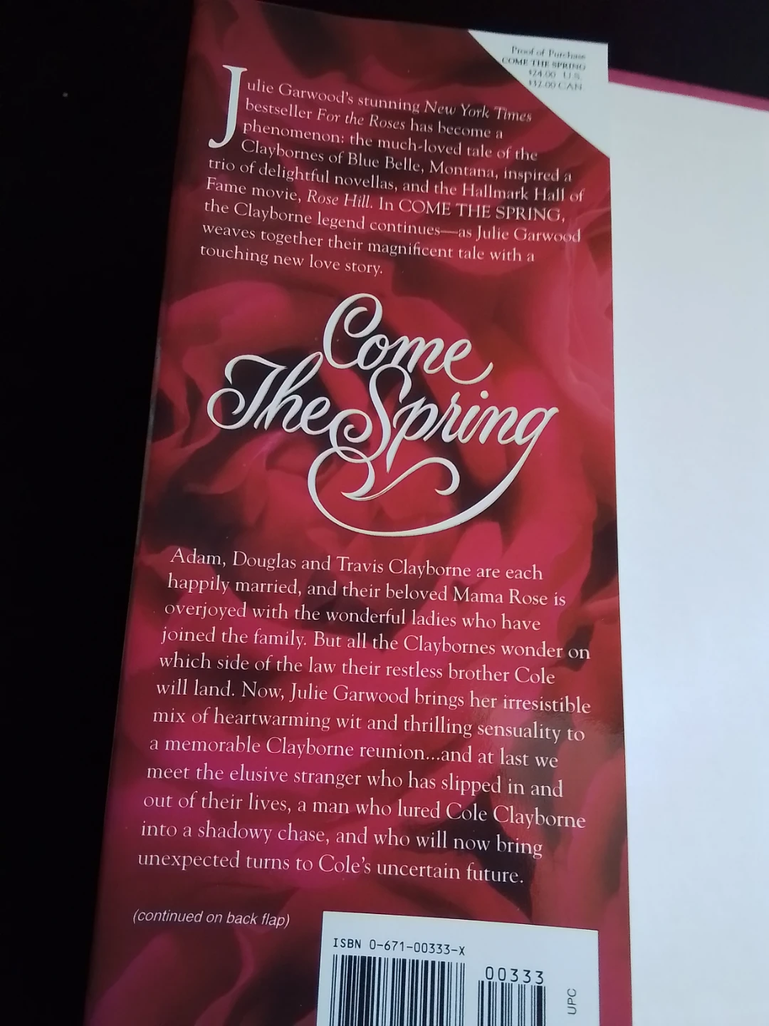 Come the Spring by Julie Garwood - photo 3