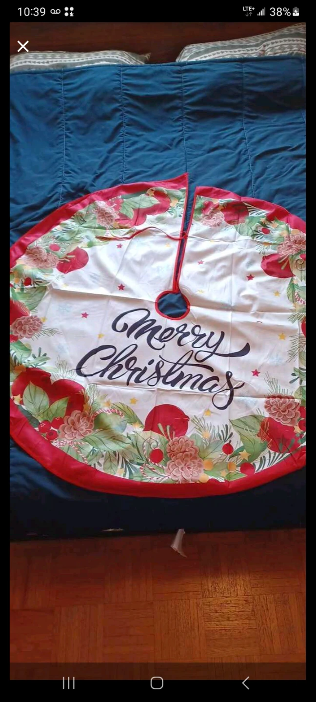 Merry Christmas Tree Skirt