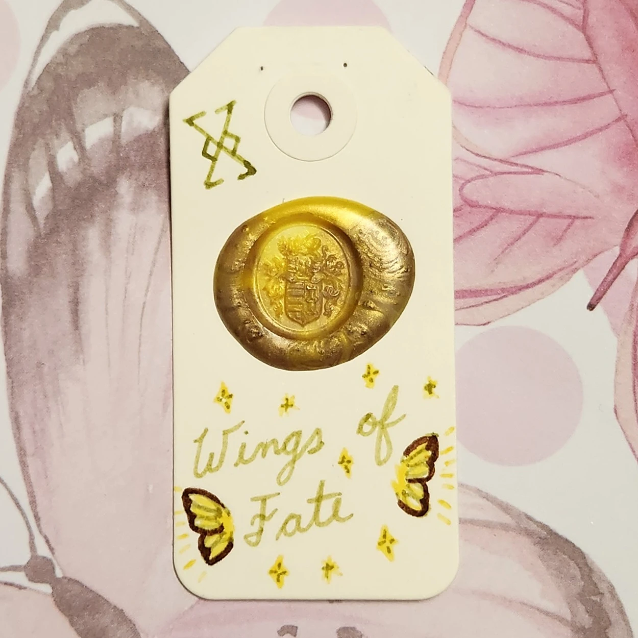 Wings of Fate Dice D10 Earrings - photo 3