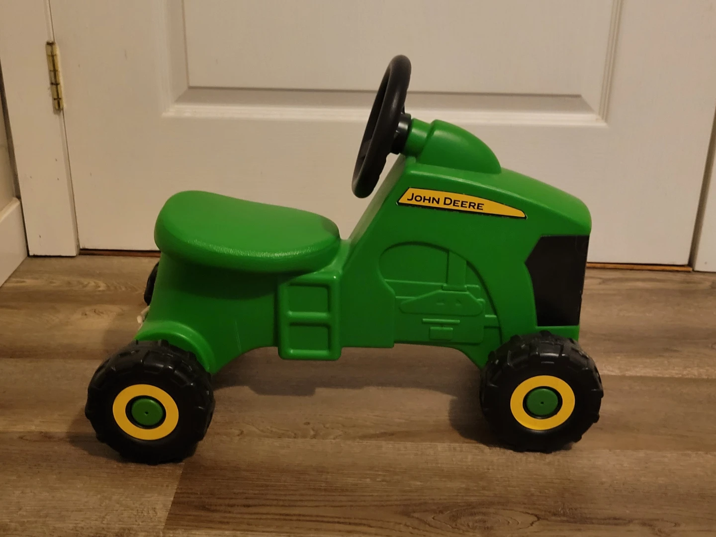 John Deere ride-on toy tractor
