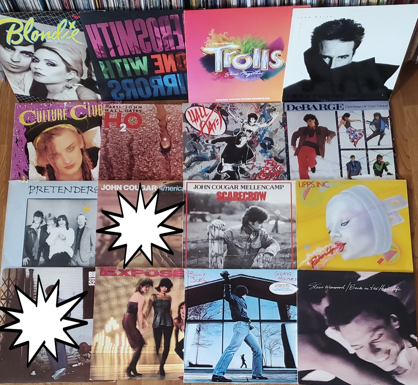 Assorted Vintage Vinyl Record Collection