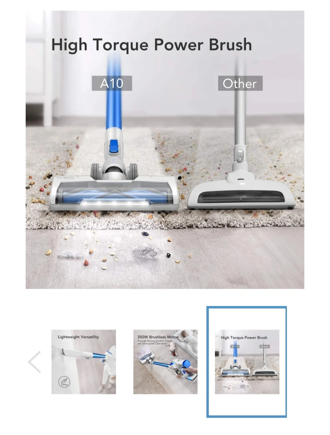 Tineco A10 Hero Cordless Stick Vacuum - photo 4
