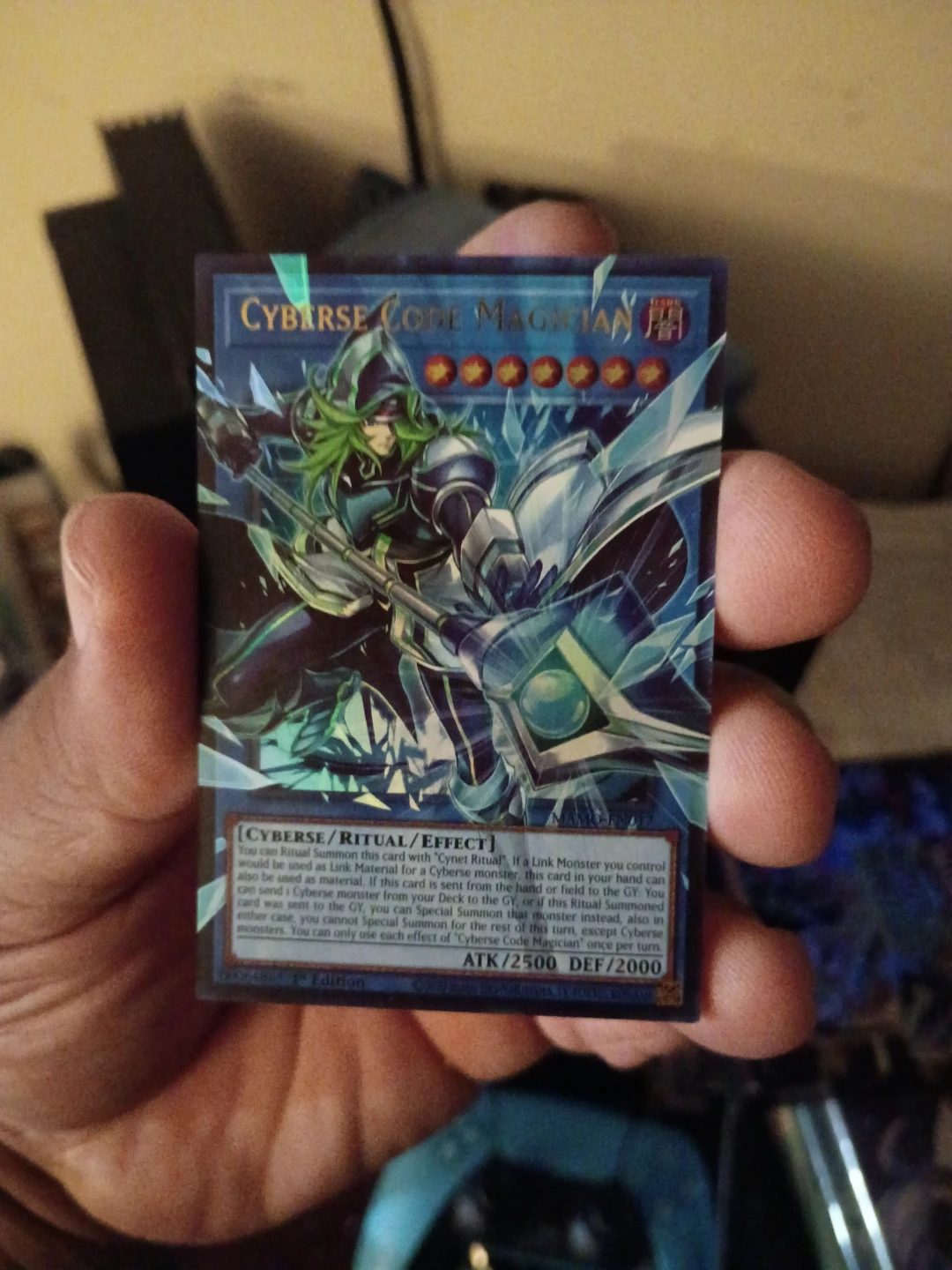 Cyberse Code Magician Yu-Gi-Oh! Card