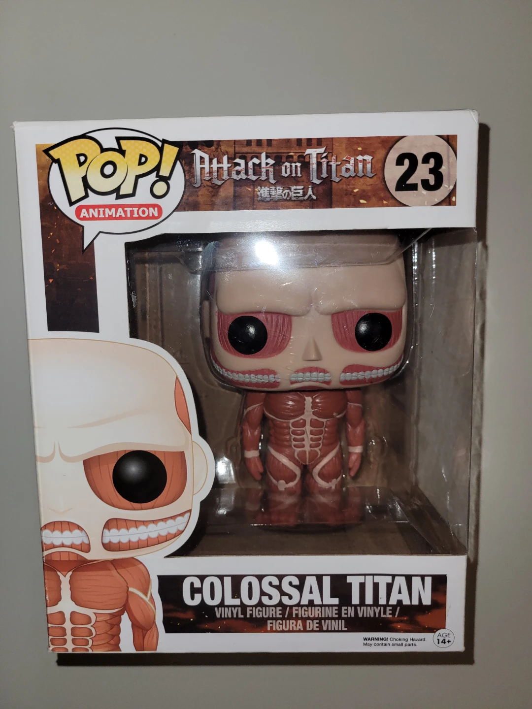 Attack on Titan Colossal Titan Big Funko Pop NIB
