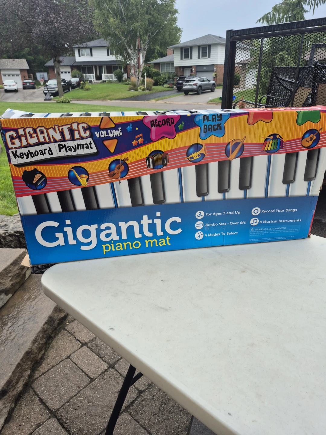Gigantic Keyboard Piano Mat