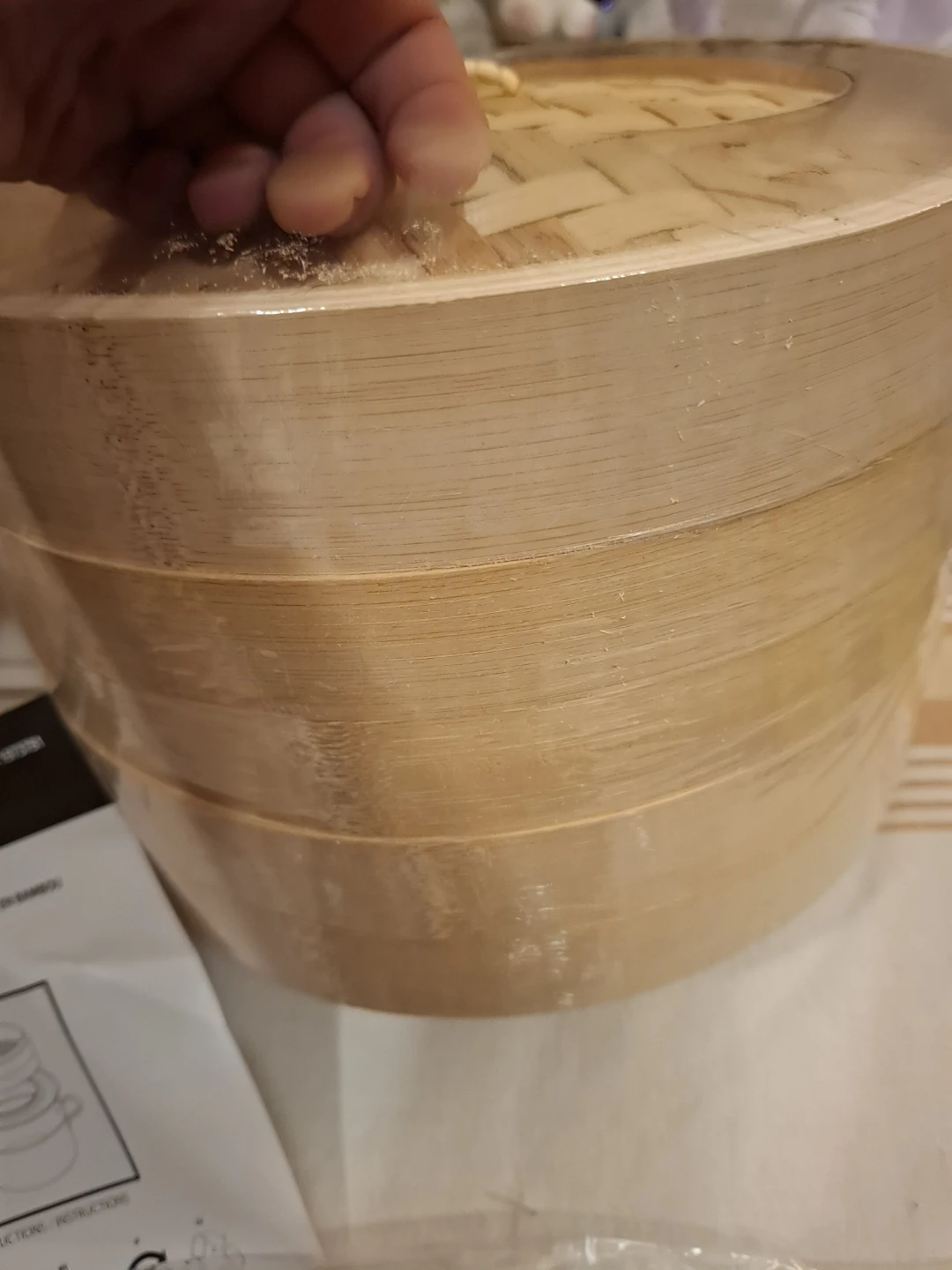 INFUSE 4 Piece Bamboo Steamer Set - photo 3