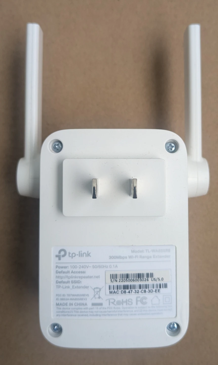 Wi-Fi Range Extender TP-Link N300 TL-WA855RE - photo 2