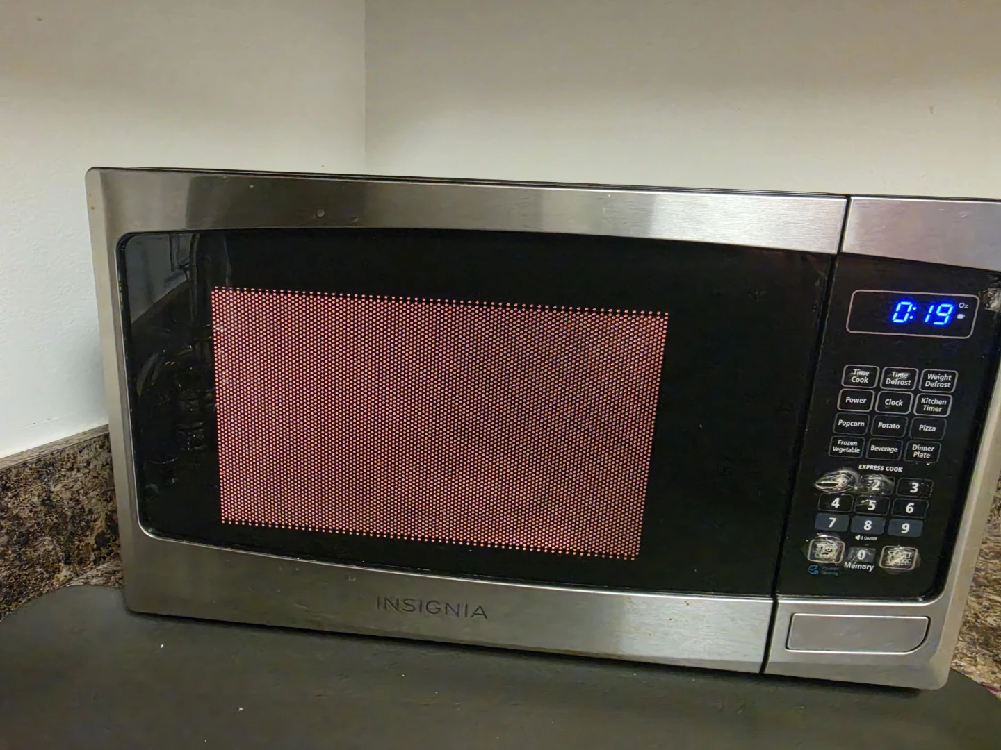 Insignia Stainless Steel Microwave
