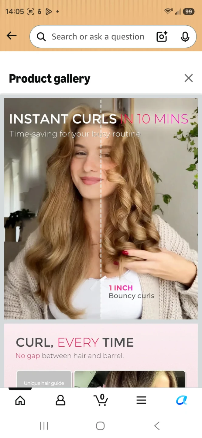 Tymo Pink Hair Curler