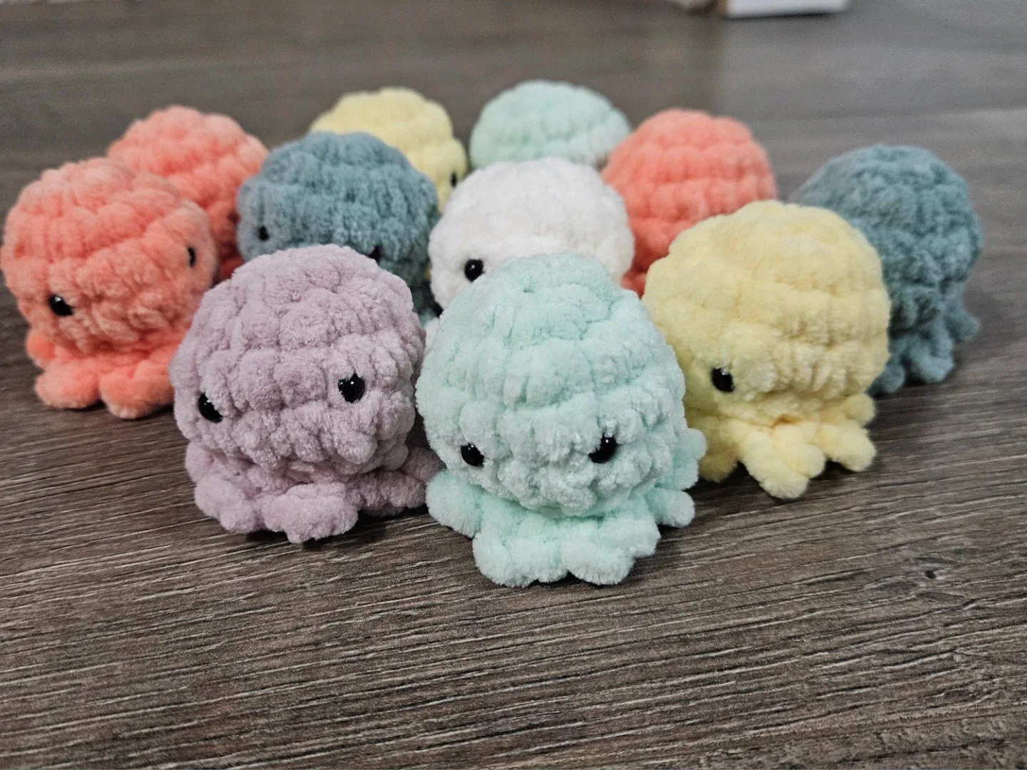 Hamdmade Crochet Amigurumi Small Octopus Plushie - photo 2