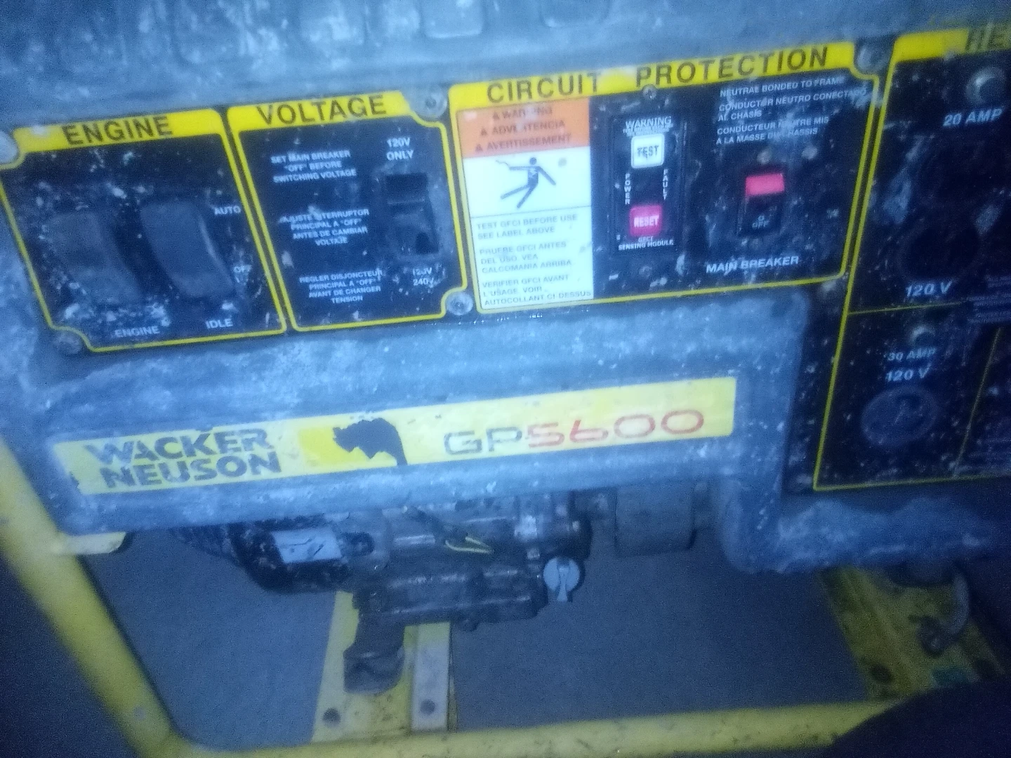 Wacker Neuson GP5600 Generator