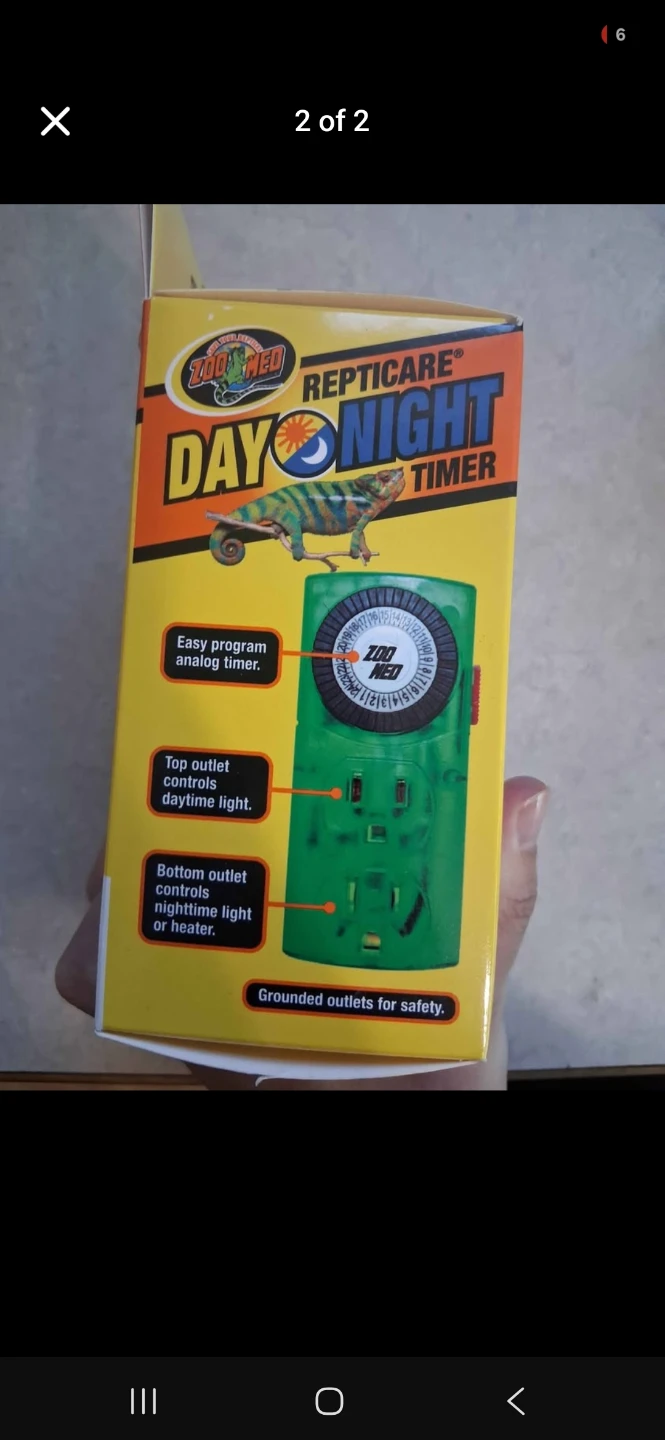 Zoo Med ReptiCare Day Night Timer - photo 2