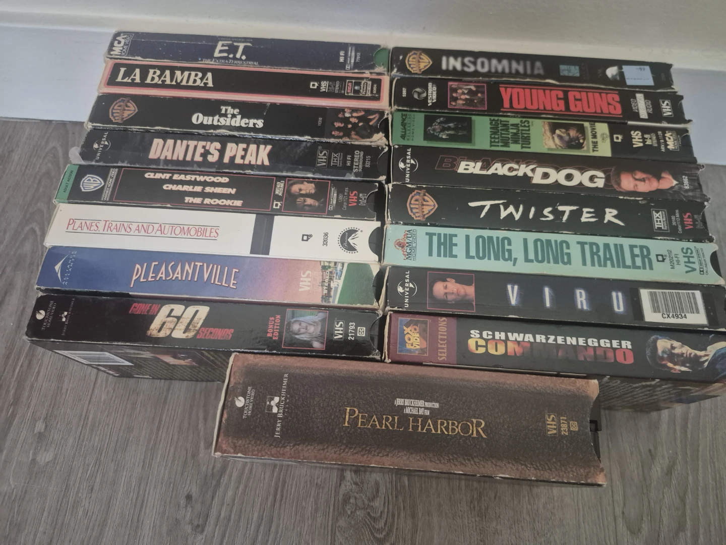 Large Collection of 44 Assorted VHS Movies