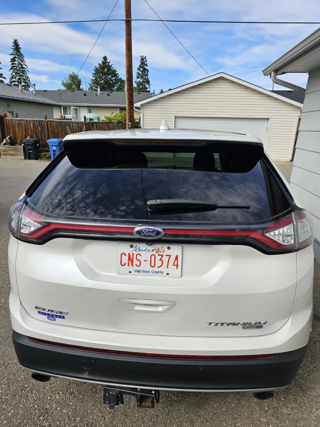 2016 FORD EDGE TITANIUM ACTIVE STATUS LOW MILEAGE - photo 2