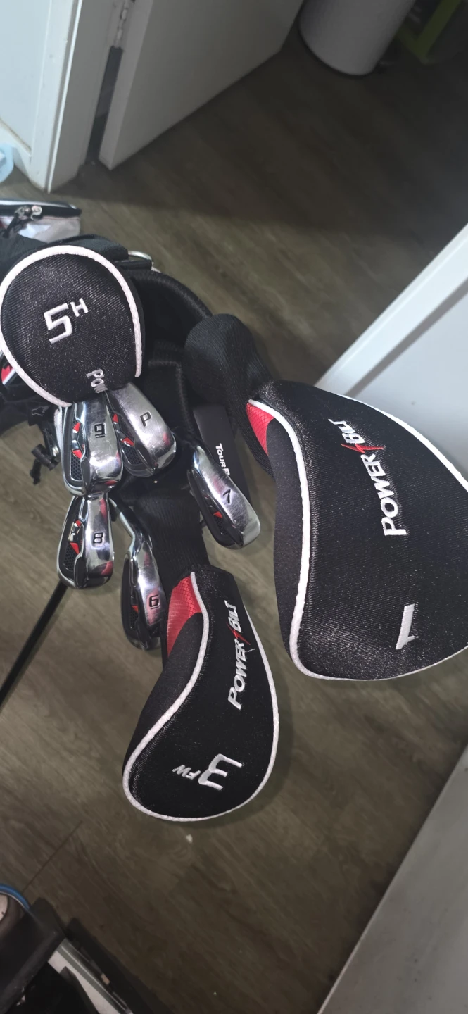 PowerBilt Golf Club Set with Stand Bag