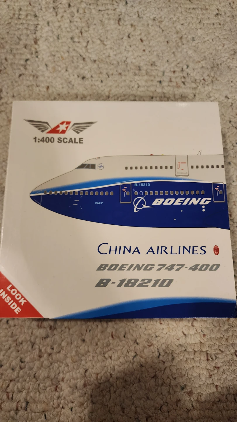 China Airlines Boeing 747-400 Model 1:400 Scale