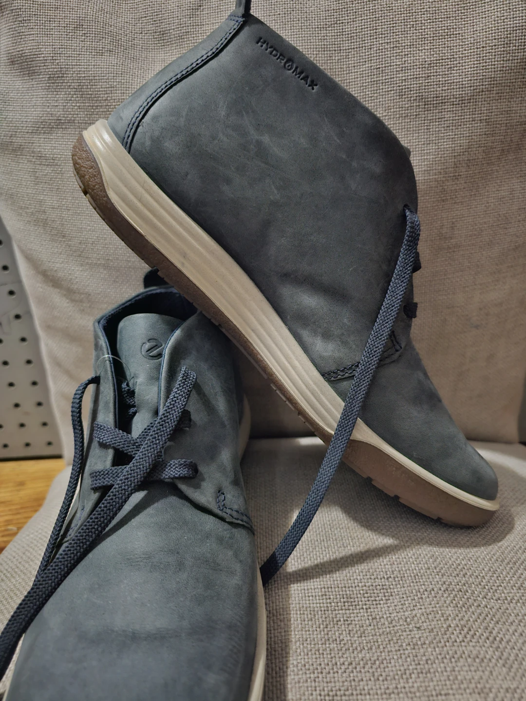 Ecco Hydromax Chukka Boots Blue - photo 2