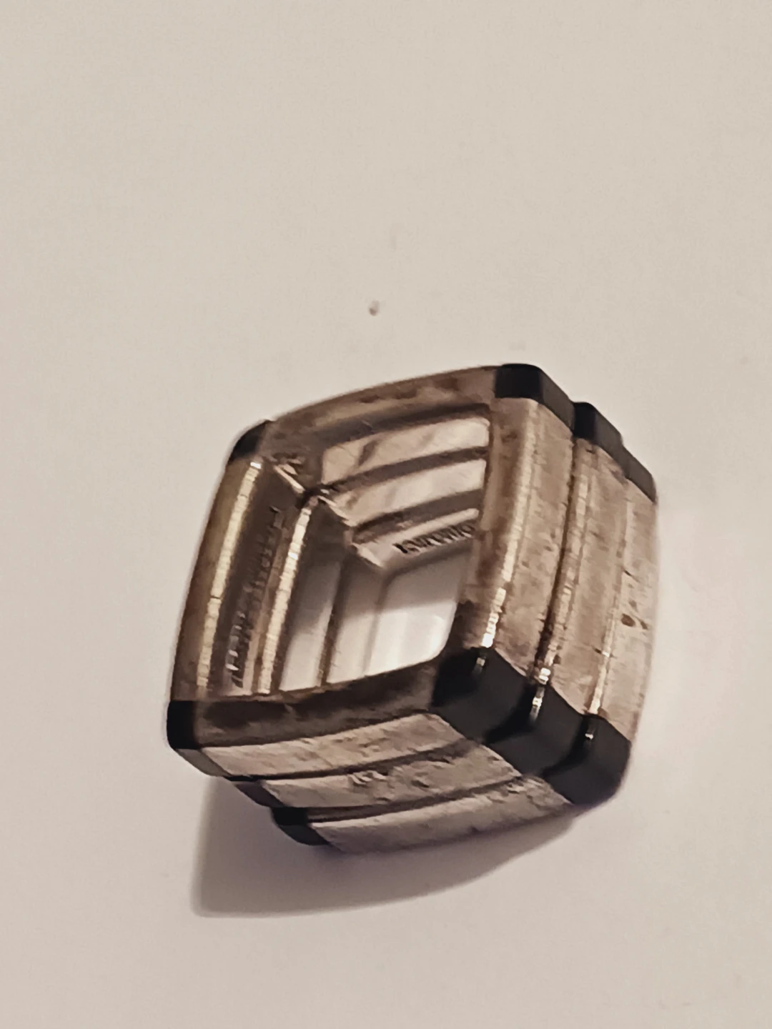 Lot of 3× Emporio Armani 925 Stamped Sterling silver Rings - photo 5